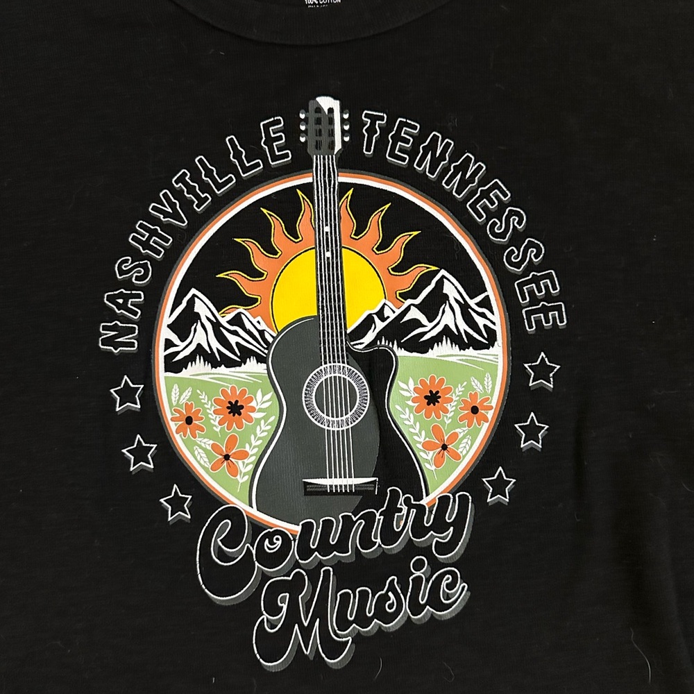 Nashville Tennessee Country Music Graphic Tee - Picture 2 of 7